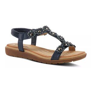 NWOT Patrizia Talitha Sandal - Navy Floral